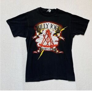 Vintage 1990 Billy Joel Concert T-shirt size Medium Only The Good Die Young